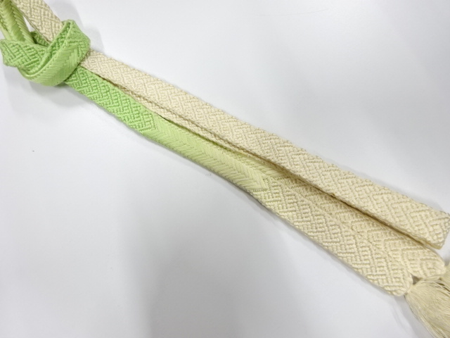 正絹　手組帯締め